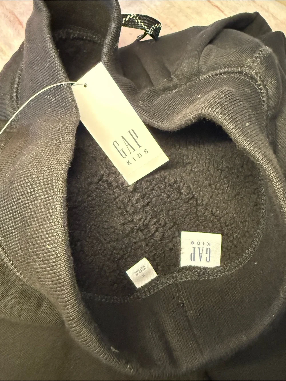 GAP Kids Black Jogger Sweatpants